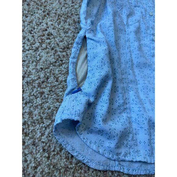 THE NORTH FACE short sleeve; button up shirt, size women's small, lightweight - Picture 7 of 9